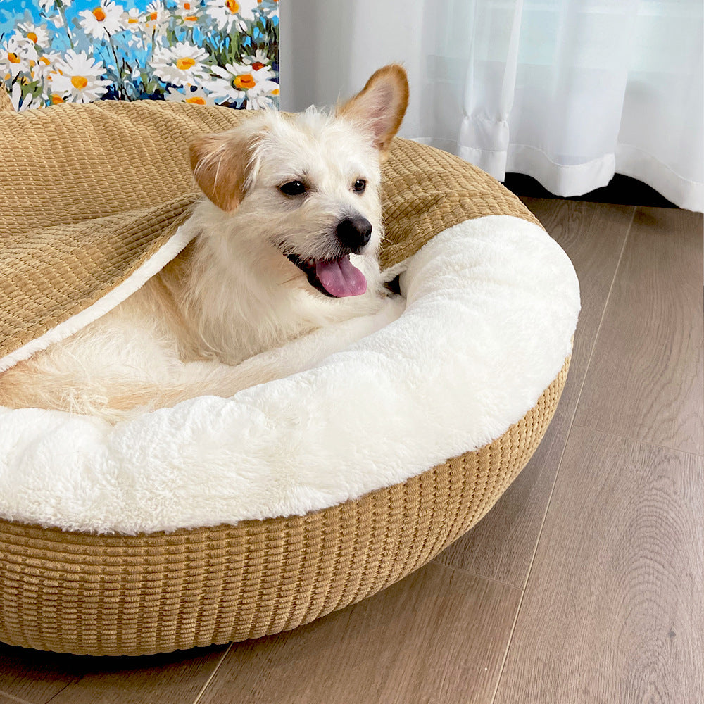 Myk ortopedisk hundeseng