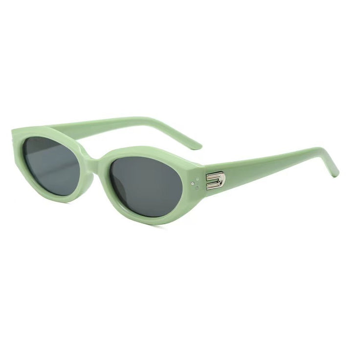 Dame mote retro solbriller i Cat Eye stil Skanto