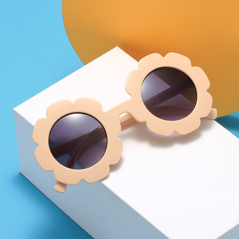 Dame lekne blomster-solbrille med høy UV-beskyttelse Skanto