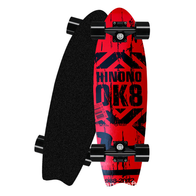Surf-Inspirert Mini Cruiser Skateboard Skanto
