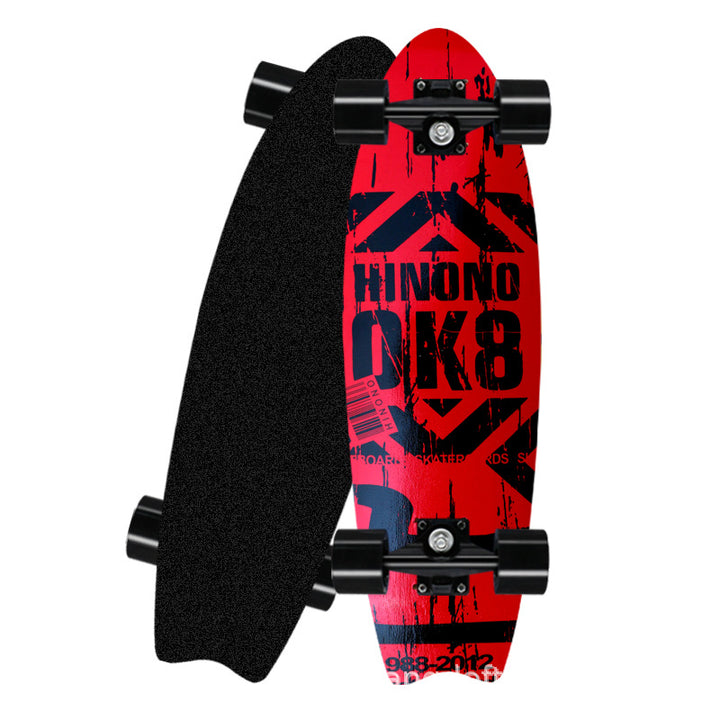 Surf-Inspirert Mini Cruiser Skateboard Skanto
