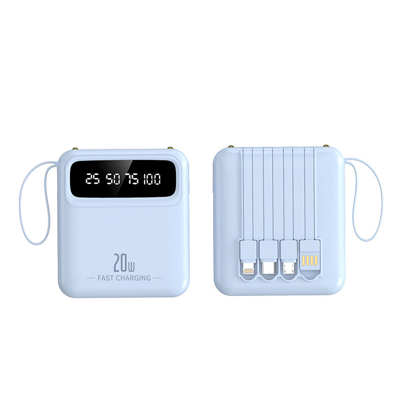 Powerbank med hurtigladefunksjon Skanto