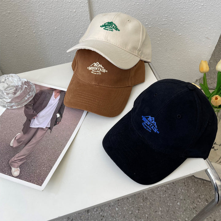Herre Vintage-Inspirert Fjell Grafisk Baseball Caps Skanto