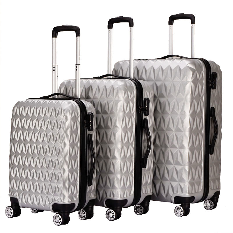 Unisex Tekstuert Hard Shell Koffert Skanto