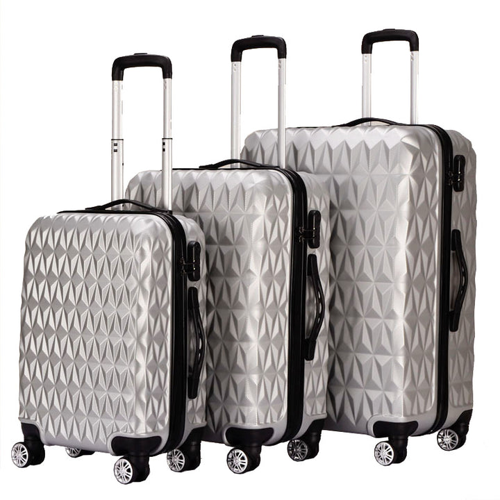 Unisex Tekstuert Hard Shell Koffert Skanto