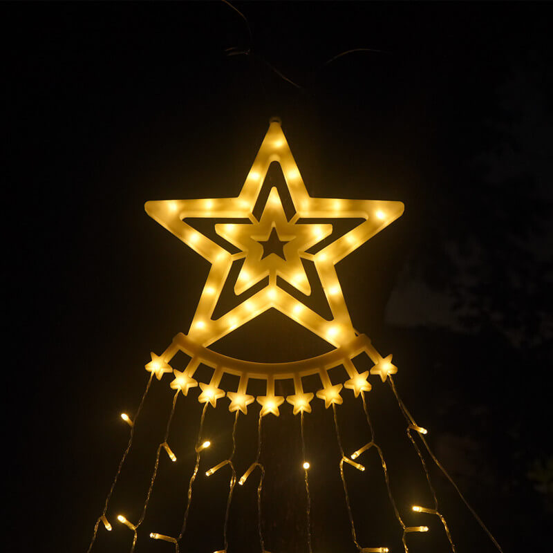 Skanto | Star Waterfall Light Christmas Meteor Lights LED String Lights
