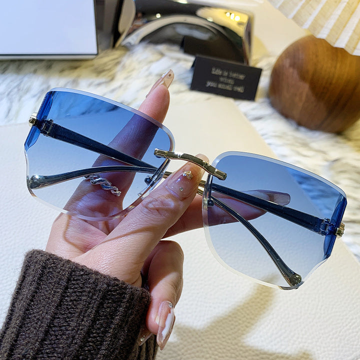 Dame eksklusiv geometrisk solbrille Skanto