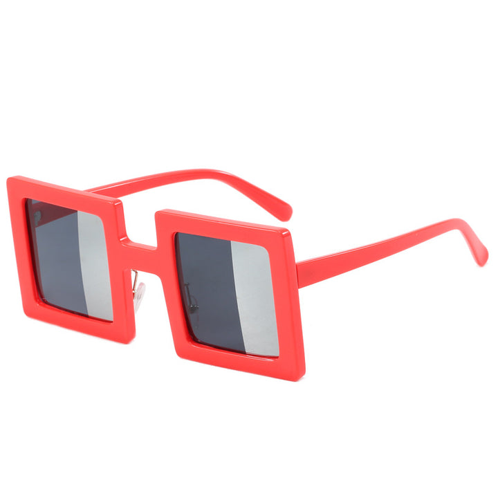 Dame kvadratisk solbrille med moderne design Skanto