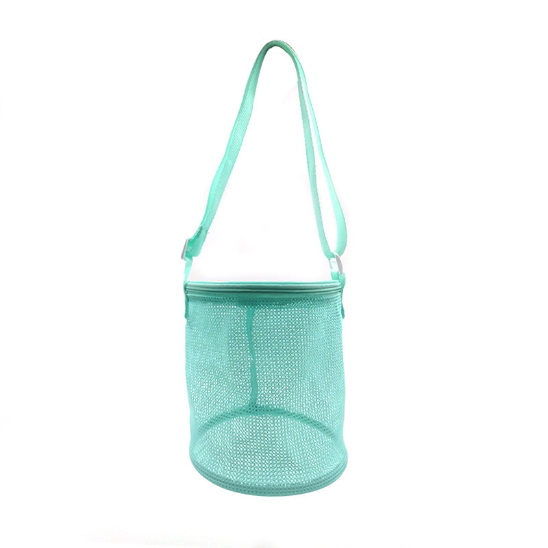 Pustende sportbag laget av nettmateriale Skanto