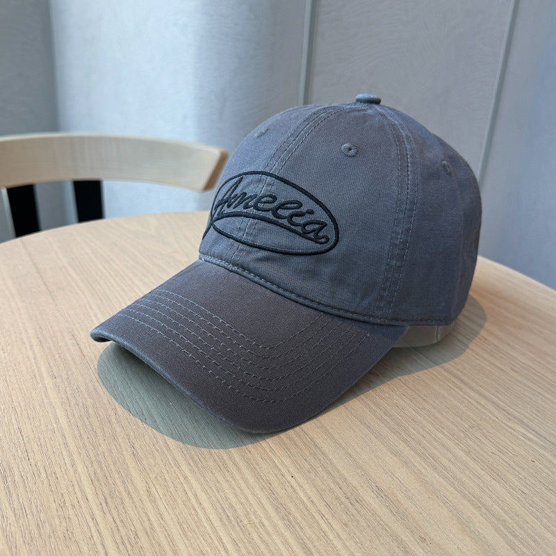 Kvinnes broderte logo baseball cap Skanto