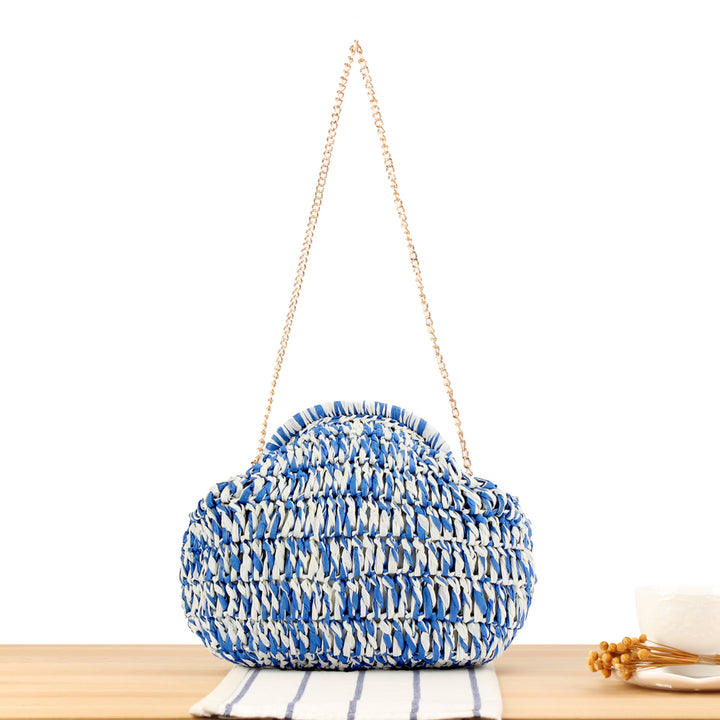 Shoulder bag with unique wave pattern Skanto