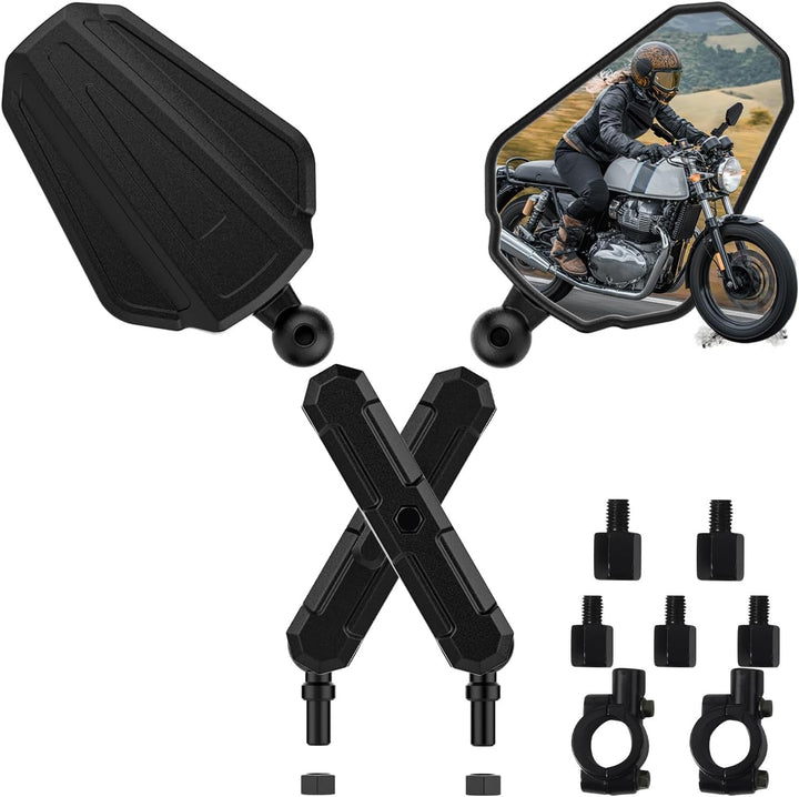 Justerbare Sports Motorsykkel Speil Skanto