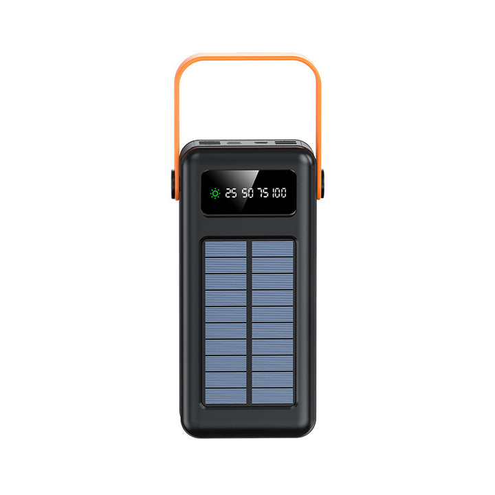 Solar Powerbank med integrert kabeladministrasjon fra Skanto