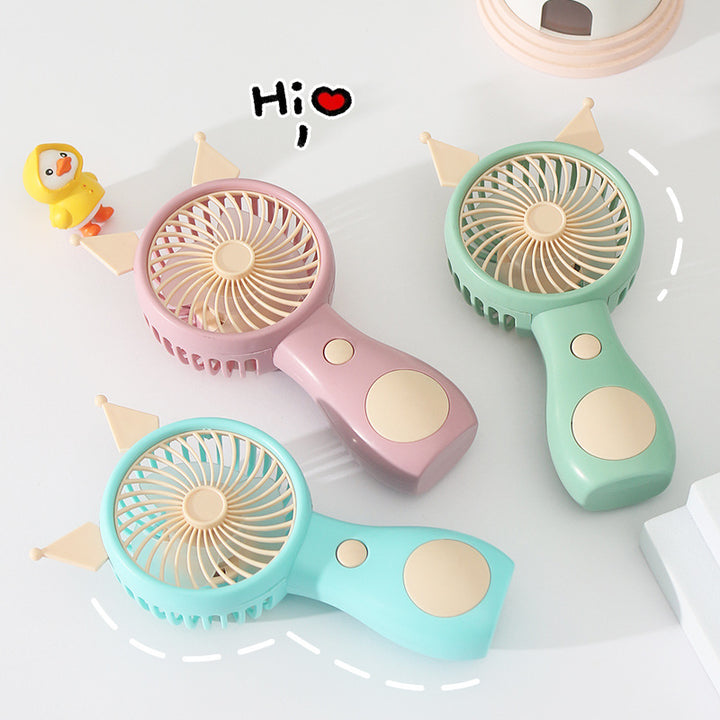 Unisex Bærbar Håndvifte med kreativt Dyredesign Skanto