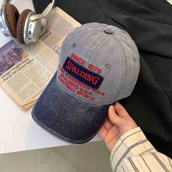 Unisex Vintage-Inspirert Bomull Baseball Cap Skanto