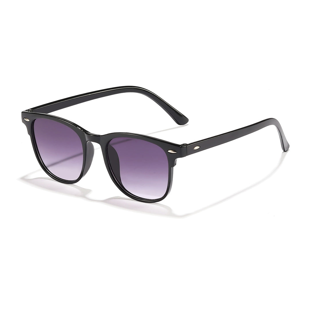 Dame trendy Gjennomsiktig Solbrille Skanto