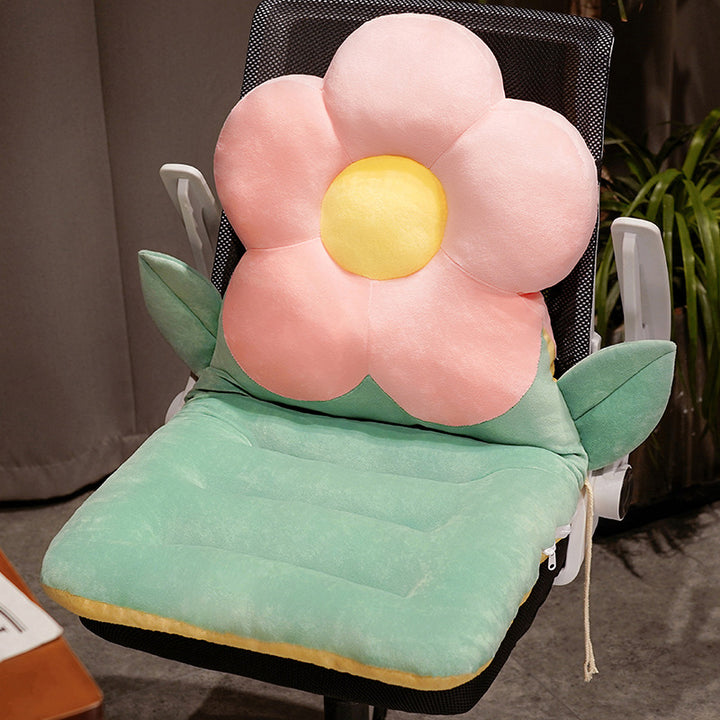 Blomformet sittepude Skanto