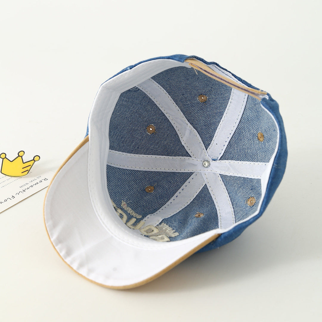 Unisex Justerbare Denim Baseball Caps Skanto