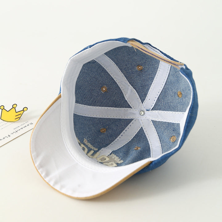 Unisex Justerbare Denim Baseball Caps Skanto