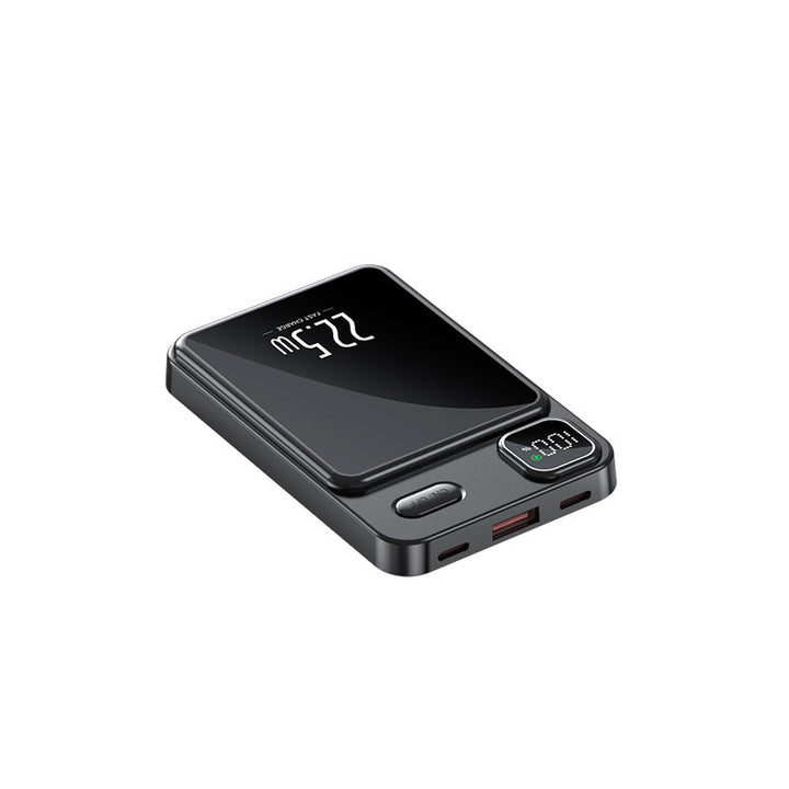 Bærbar powerbank med toppmoderne hurtigladefunksjon og digital skjerm Skanto