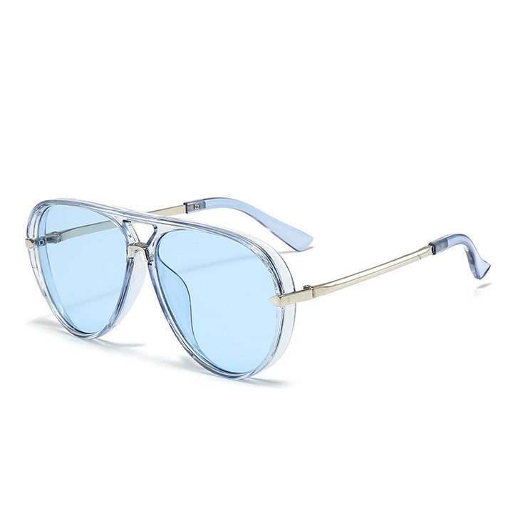 Dame pilot-solbrille med moderne metallramme og UV-beskyttelse Skanto