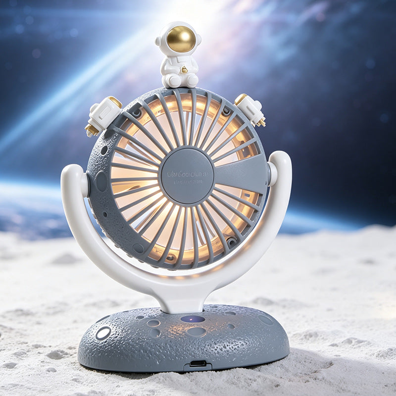 Dame Bærbar USB Bordvifte med kreativt Astronautdesign Skanto