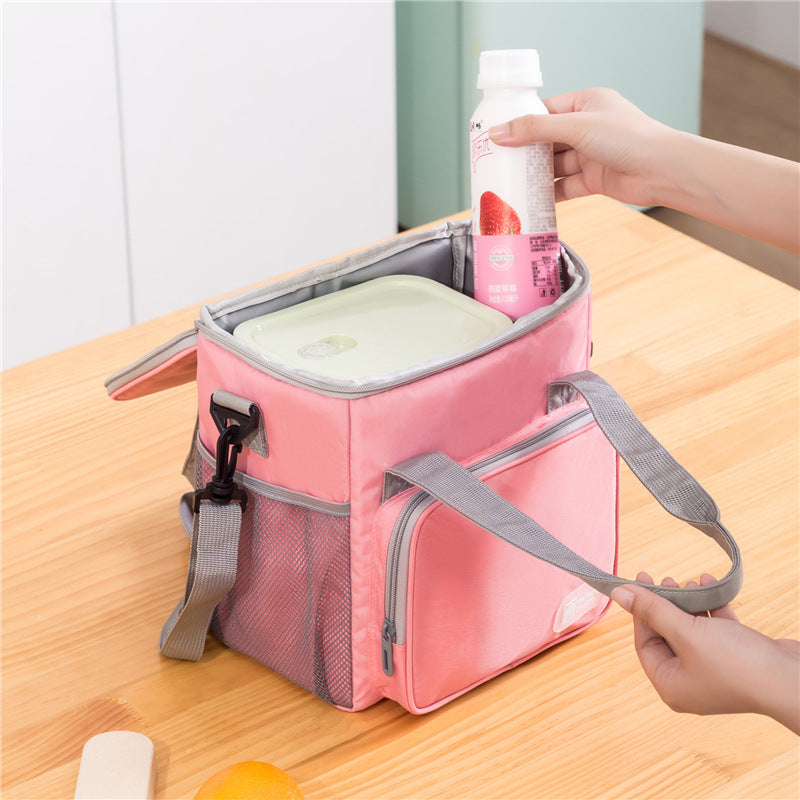 Dame Isolert Termo-Lunchbag med ekstra romsystem Skanto