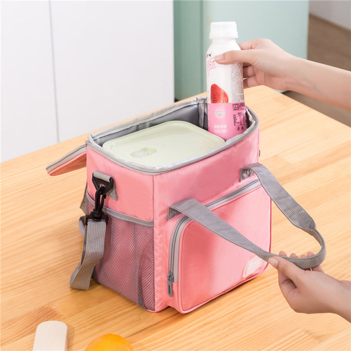 Dame Isolert Termo-Lunchbag med ekstra romsystem Skanto