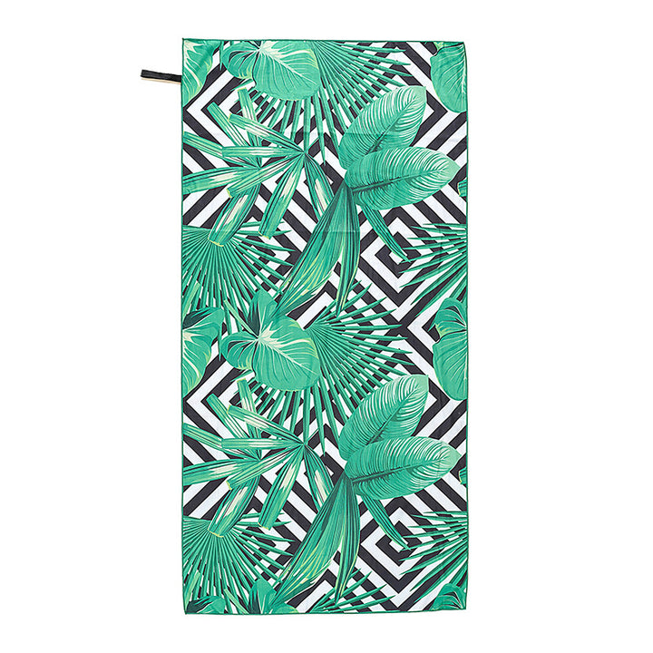 Strandhåndkle med kunstferdig mandala-design Skanto