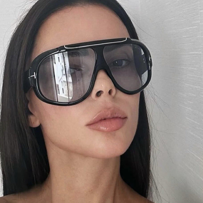 Damer futuristiske beskyttere solbriller Skanto