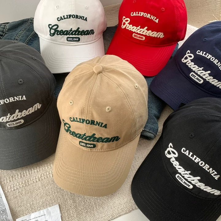 Dame Håndlaget Brodert Baseball Cap Skanto 1784084109