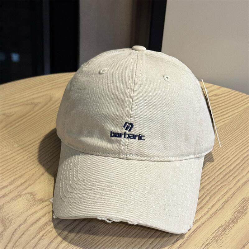 Men's Distressed Cotton Twill Baseball Cap Skanto