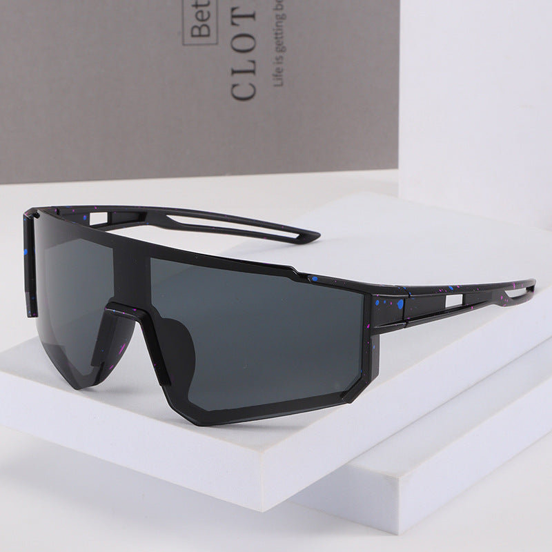Men's Futuristic Oversized Shield Sunglasses Skanto