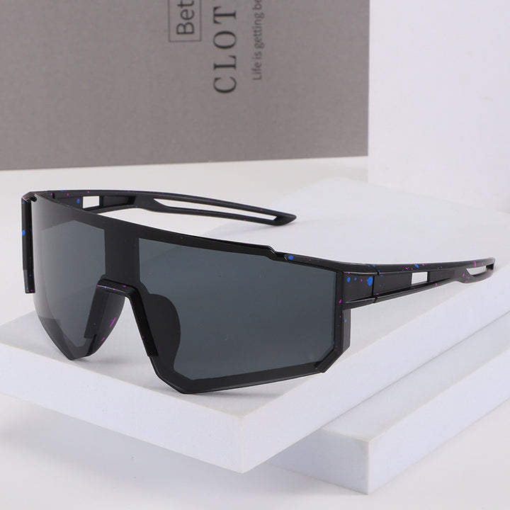 Men's Futuristic Oversized Shield Sunglasses Skanto