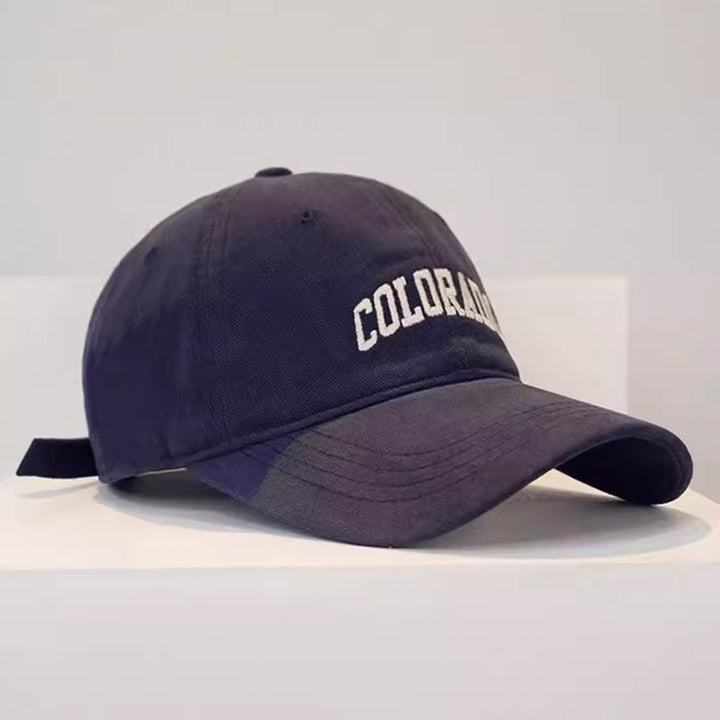 Herrer Bomull Justerbar Brodert Baseball Caps Skanto