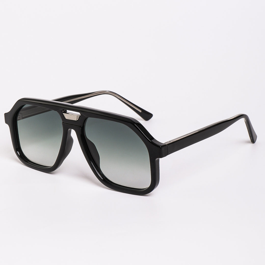 Damene moteriktig solbrille i unikt, geometrisk design Skanto