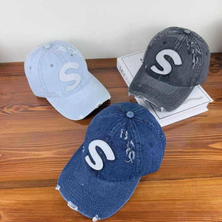 Herre Slitt Grafisk Baseball Caps Skanto