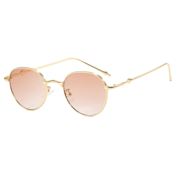 Dame elegant solbrille i moderne oval design Skanto