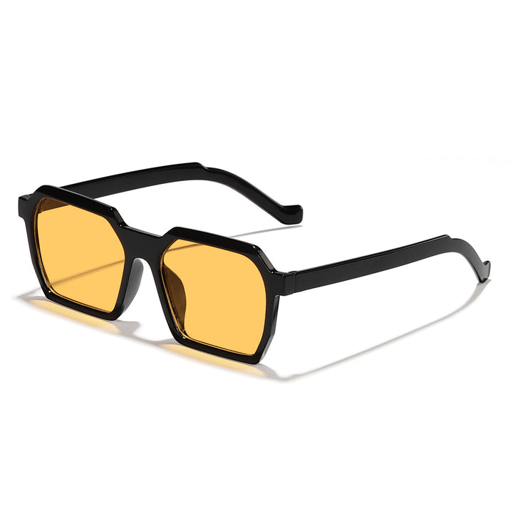 Dame moterik solbrille med innovativt åttekantet design Skanto