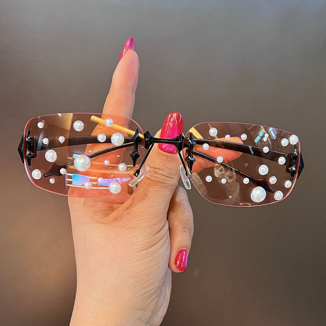 Dame Dekorativ Designer-solbrille Skanto