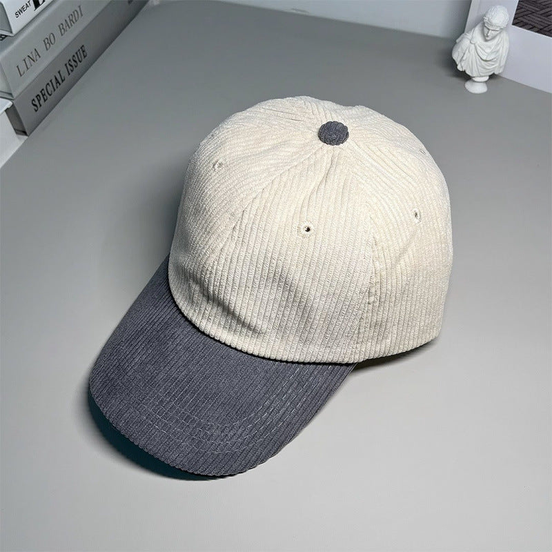 Kvinnenes kordfløyels baseball cap Skanto