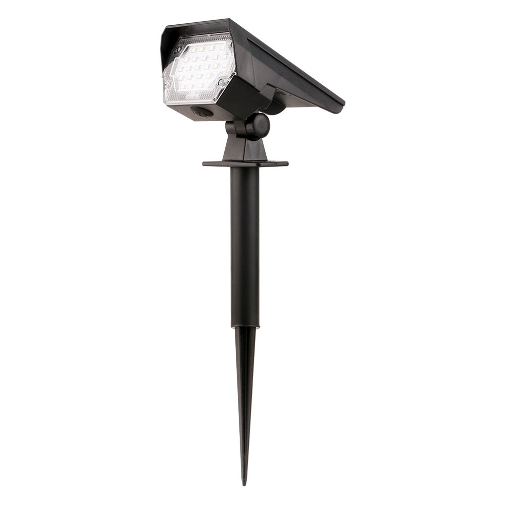 Justerbar solenergi LED landskaps spotlight stake Skanto