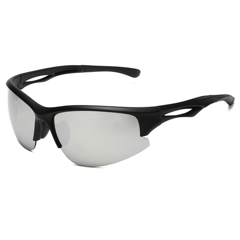 Dame Sporty solbrille med aerodynamisk design og polarisert linse Skanto