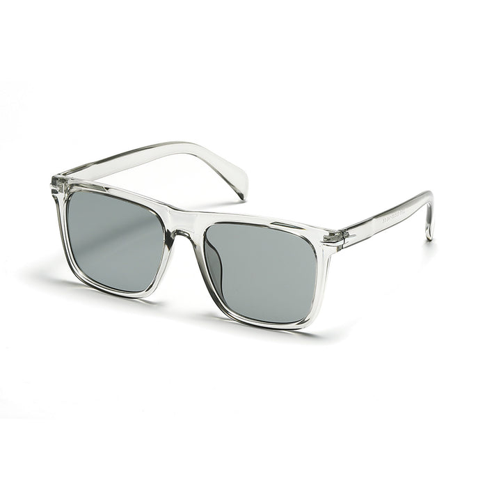 Dame moderne solbriller med elegant plastramme og UV-beskyttelse Skanto