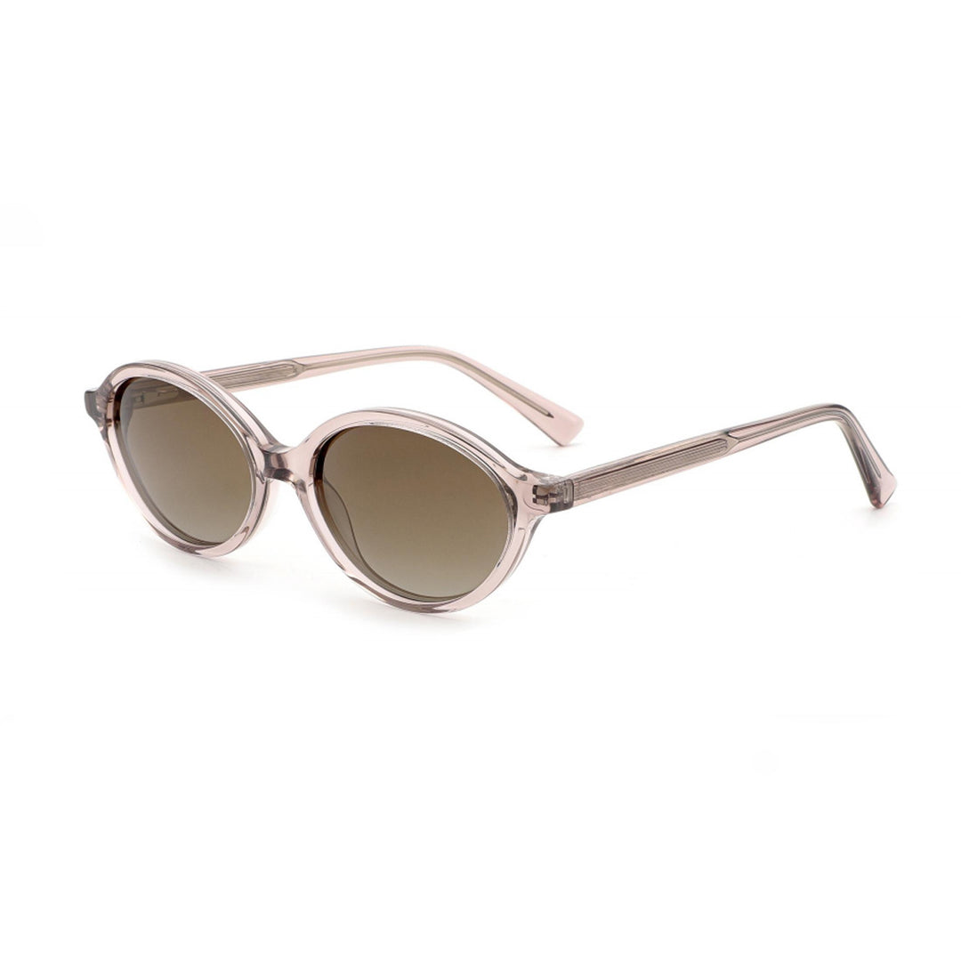 Dame solbrille i elegant, strukturert design med polarisert glass Skanto