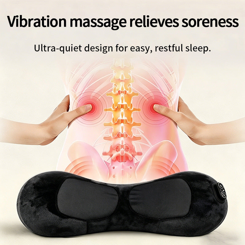 Ergonomisk varme- og massasjepute Skanto