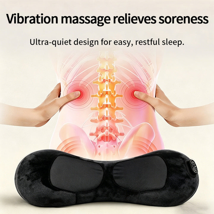 Ergonomisk varme- og massasjepute Skanto