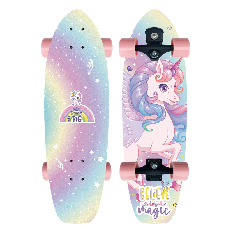 Tematisert Mini Cruiser Skateboard Skanto