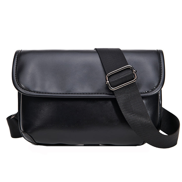 Lær Crossbody Messenger Bag Skanto