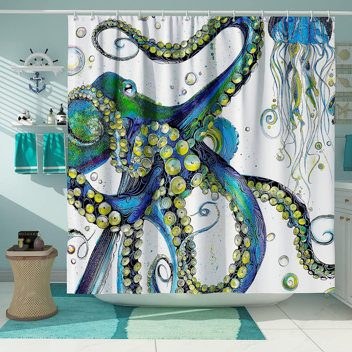 Havtema Kunst Duschgardin Skanto